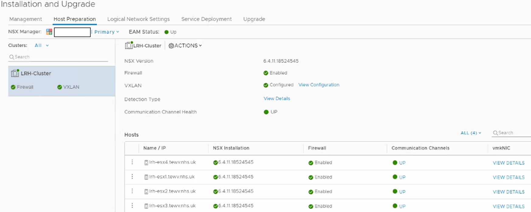 Manually Remove Install NSX-V VIB - Cloud Whales